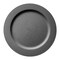 Smarty Had A Party 7.5" Matte Charcoal Gray Round Disposable Plastic Appetizer/Salad Plates (120 Plates), 120PK 4857CHGR-CASE - alternate 7